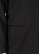 Enkel blazer med knapp og pyntelommer, Black, Packshot image number 3
