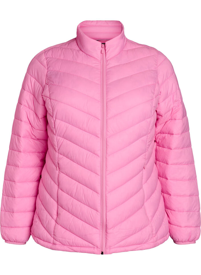 Lett jakke med lommer, Rosa, Packshot image number 0