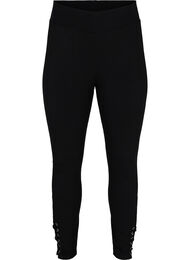 Leggings med snøredetaljer, Black