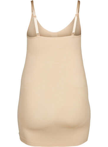 Shapewear kjole med tynne stropper, Nude, Packshot image number 1