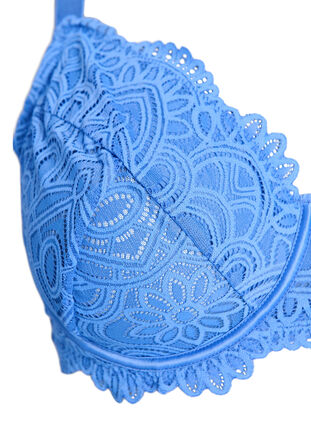 Zizzi Heldekkende blonde-BH med spiler, Ultramarine, Packshot image number 2