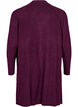 Lang cardigan med lommer, Potent Purple Mel., Packshot image number 1