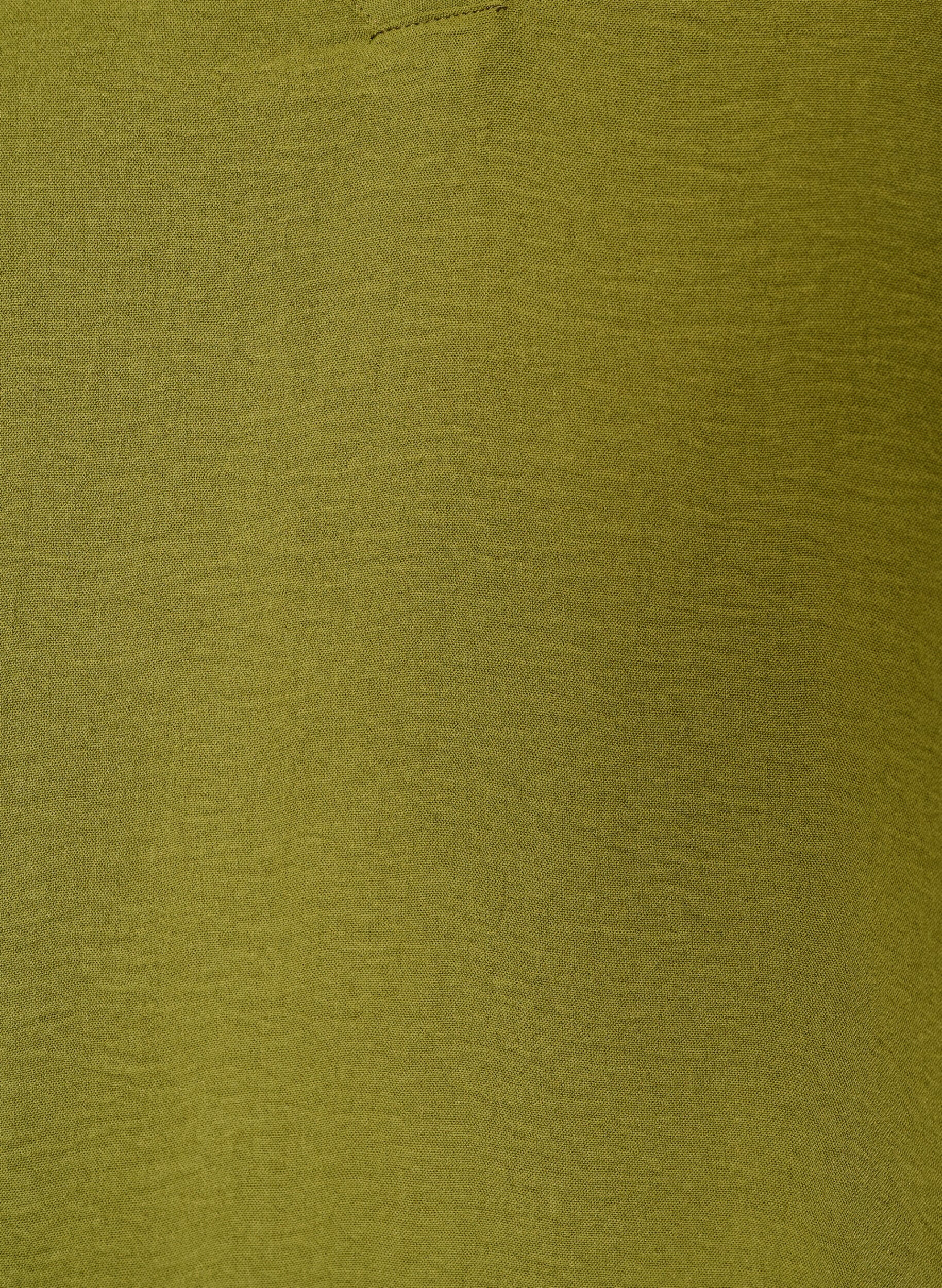 ZizziBluse med 3/4 ermer, Gr&oslash;nn, Packshot image number 2