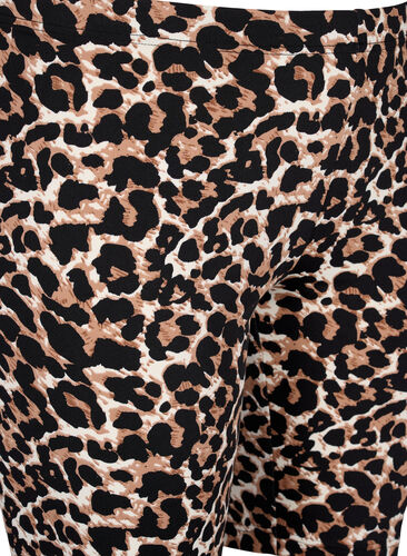 Sykkelshorts 2 stk., Black / LEO AOP, Packshot image number 3