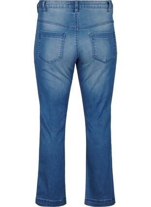 Slim fit Emily jeans med normal høyde i livet, Light blue, Packshot image number 1