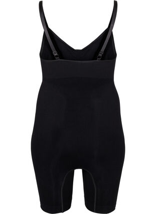 Zizzi Shapewear-body med åpning i bunn, Svart, Packshot image number 1