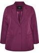 Klassisk blazer med knappelukking, Lilla, Packshot image number 0