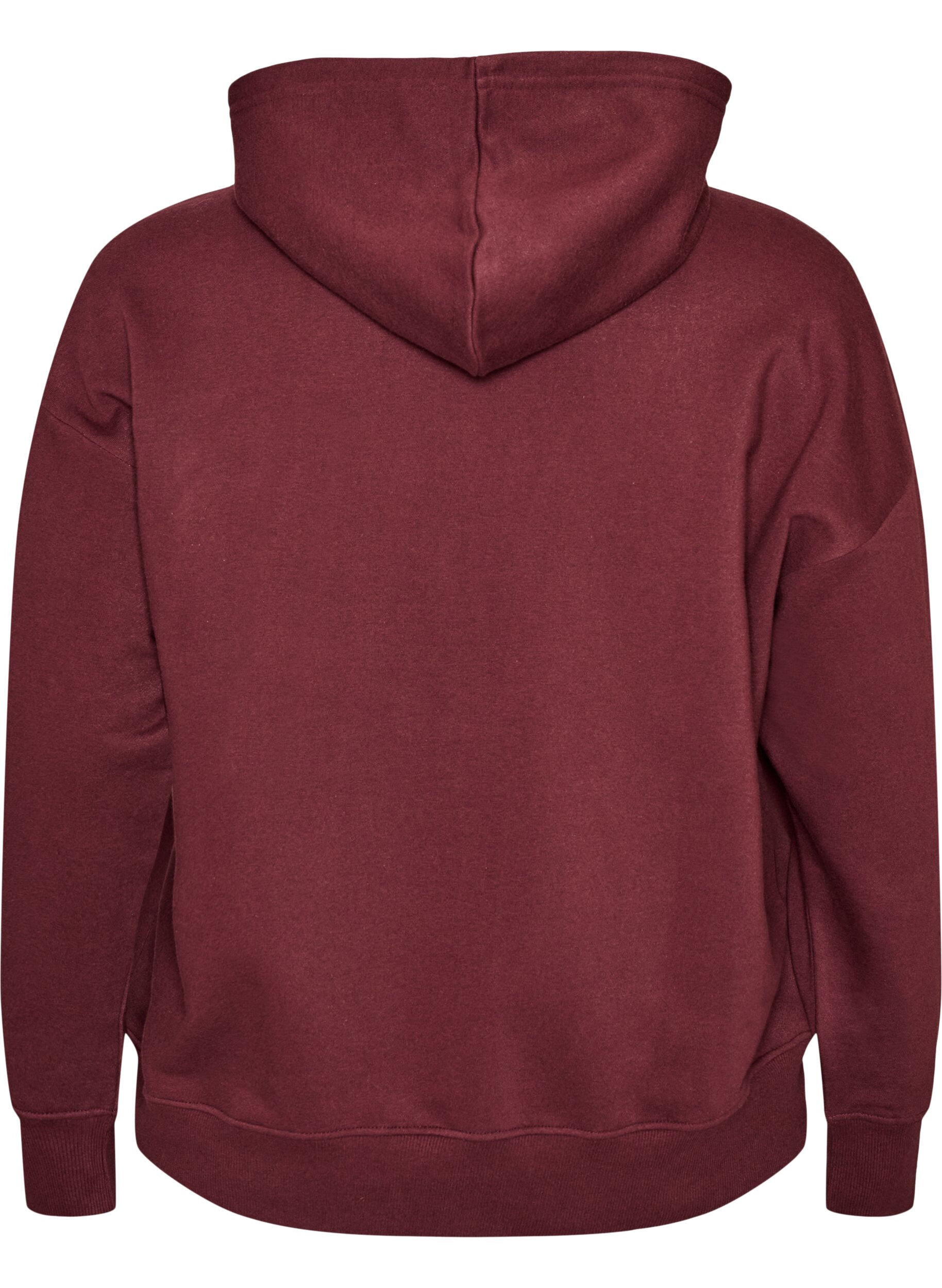 ZizziHettegenser med trykk p&aring; brystet, R&oslash;d, Packshot image number 1