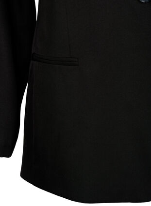 FLASH - Enkel blazer med knapp, Black, Packshot image number 3