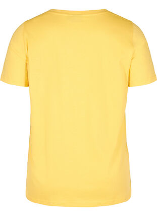 Kortermet t-skjorte med print, Mimosa, Packshot image number 1