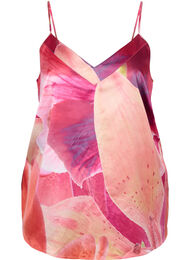 Mønstrete topp, Orange Pink AOP