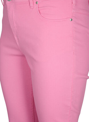 Tettsittende Emily capribukser, Rosebloom, Packshot image number 2