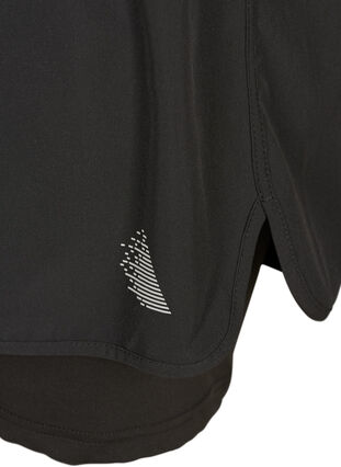 2 i 1 shorts, Black, Packshot image number 2