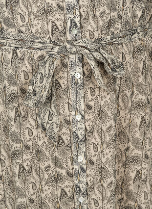 Langermet kjole med paisleymønster, AOP: PAISLEY, Packshot image number 3