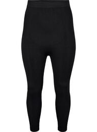 Shapewear leggings med høyt liv, Black