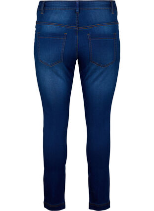 Viona jeans med normal midje, Blue Denim, Packshot image number 1