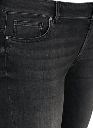 Ekstra slim Sanna jeans , Grey Washed, Packshot image number 3