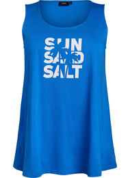 Bomullstopp med A-form, Bl&aring;