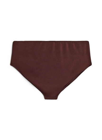 ZizziVendbare bikinitruser med regular waist, Brun, Packshot image number 1