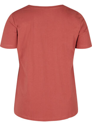 Basis t-skjorte, Marsala, Packshot image number 1