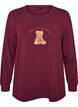 Nattbluse med et trykk, 2421, Packshot image number 0