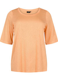 Bluse med 3/4-ermer