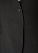 Klassisk blazer med enkel knappelukking, Svart, Packshot image number 2