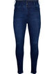 Super slim Bea jeans med ekstra høyt liv, Dark Blue, Packshot image number 0