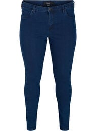 Super slim Amy jeans med høyt liv, Dark blue