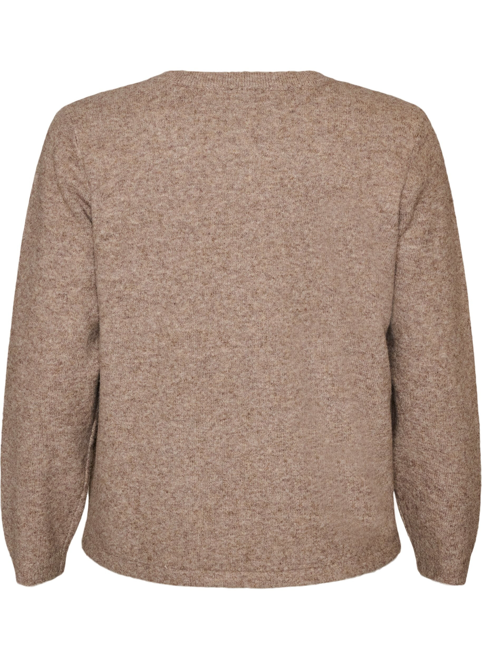 ZizziCardigan med knutelukkinger, Beige, Packshot image number 1
