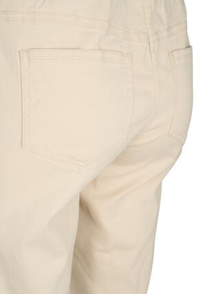 Tettsittende shorts med baklommer, Fog, Packshot image number 3