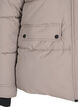 Kort puffjakke med kontrastdetaljer, Beige, Packshot image number 3