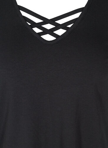 T-shirt, Black, Packshot image number 2