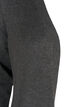 Lang strikkecardigan i viskoseblanding, Gr&aring;, Packshot image number 2