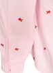 Skjorte med broderte blomster, Rosa, Packshot image number 3
