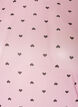 Mesh bluse med trykk, Rosa, Packshot image number 2