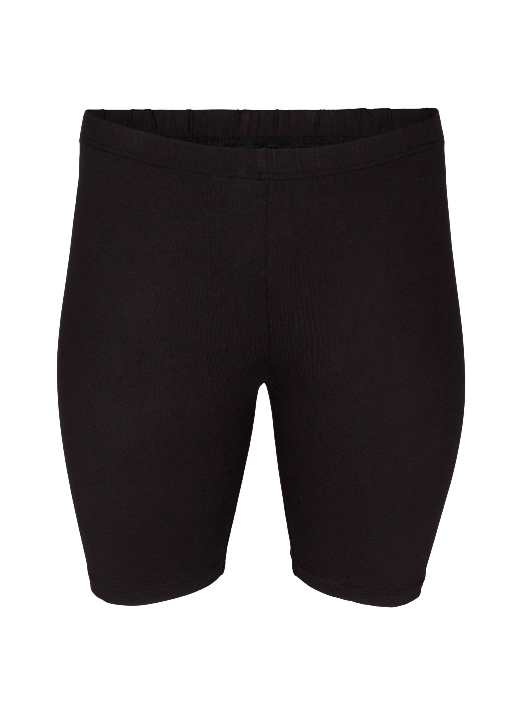 Ensfargede standard sykkelshorts