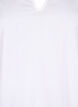 Bluse med lange ermer og dekorative detaljer, Bright White, Packshot image number 2