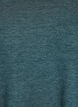 Jersey bluse med 3/4 ermer, Gr&oslash;nn, Packshot image number 2