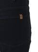 Amy-jeans med høyt liv og knappelukking, Black, Packshot image number 2