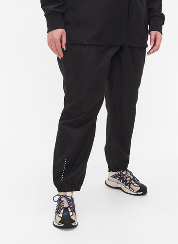 Regnbukser med refleks, Black w. Reflex, Model image number 3