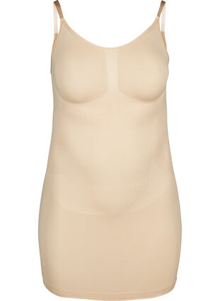 Shapewear kjole med tynne stropper, Nude, Packshot image number 0