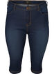 Slim fit Emily caprijeans, Blå, Packshot image number 0