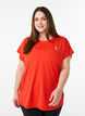 Ensfarget trenings-T-skjorte, Orange, Model image number 0