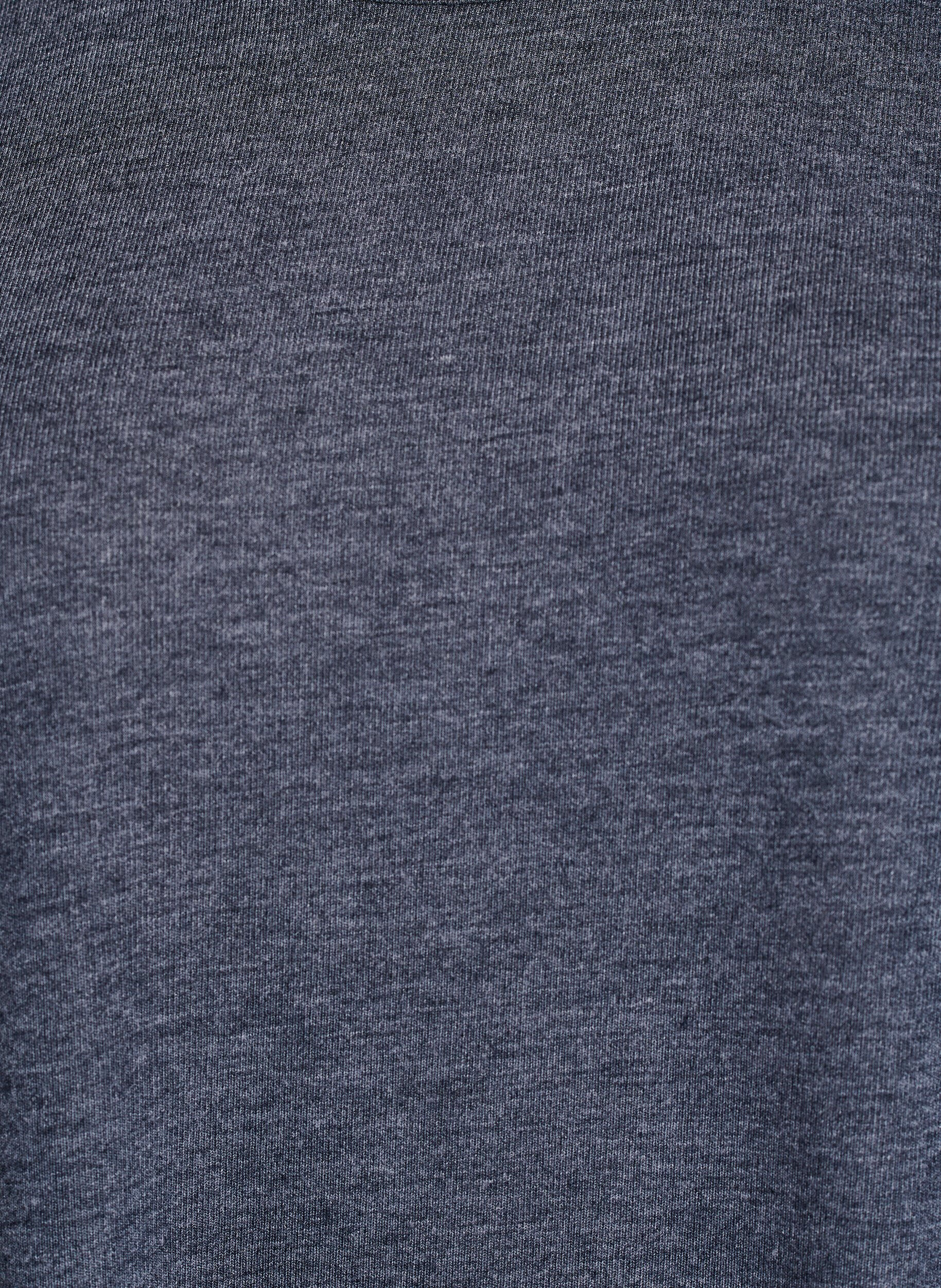 Zizzi FLASH &ndash; Jersey bluse med 3/4 ermer, Gr&aring;, Packshot image number 2