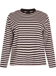 Basis T-skjorte med lange ermer, Rosa
