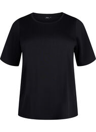 T-skjorte i modal blanding, Black