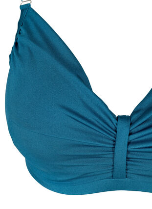 Bikinitopp med bøyle og løse innlegg, Ink Blue, Packshot image number 2