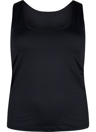 Zizzi Vendbar topp i stretch, Black, Packshot image number 0