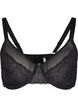 Blonde-BH med mesh, Black, Packshot image number 0